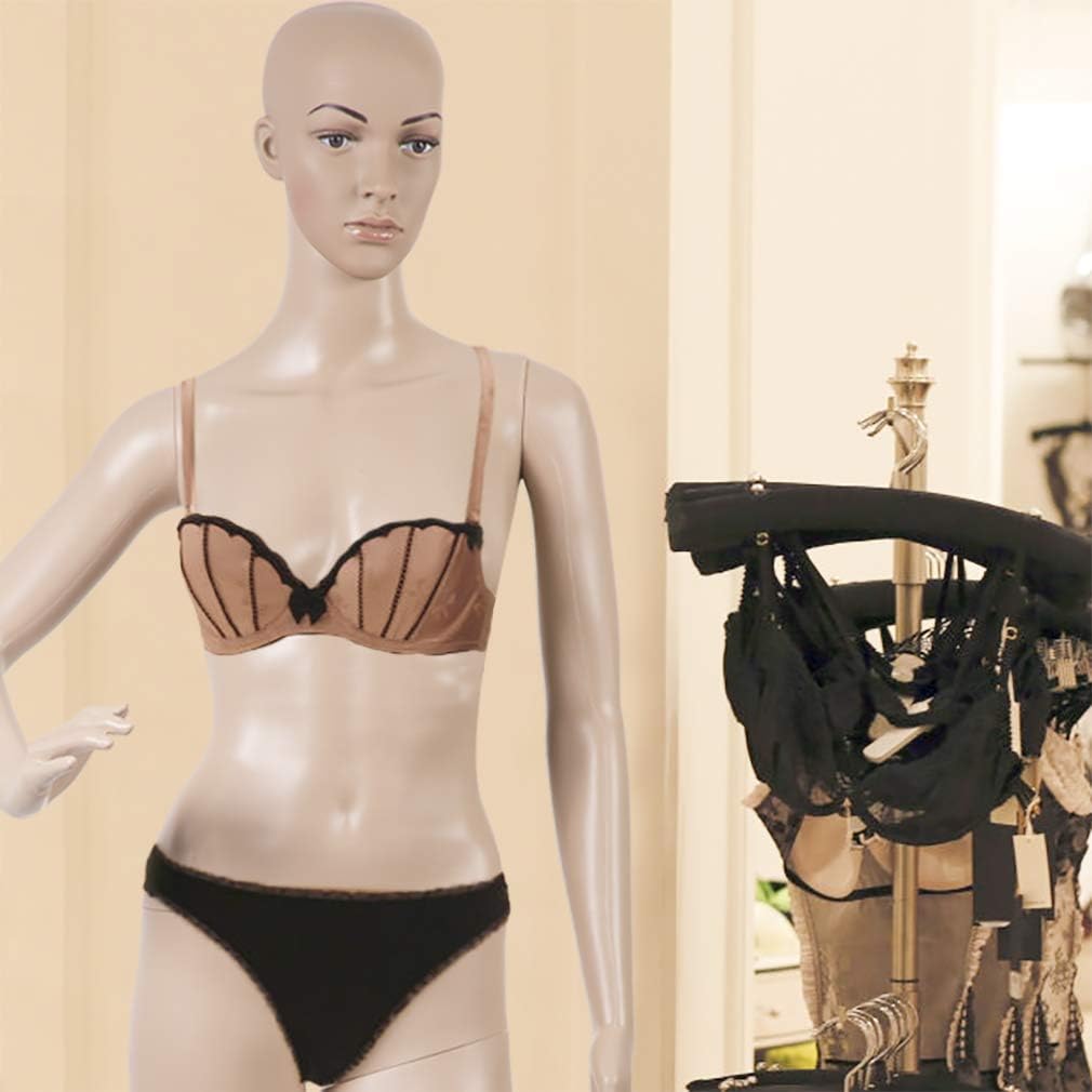 ✔【STRONG AND DURABLE QUALITY】:The mannequin made of high-quality PP material, Dress form every process done elaborately, Better effect with fashion clothes. The mannequin body has vivid facial expressions, vivid eyelashes,clear eyes and blushes to give you a real feeling.Mannequin with metal base female dress form display mannequin body. ✔【VARIOUS POSTURE ADJUSTABLE】: Every part of the mannequin is detachable.Mannequin body head, arms and legs are adjustable, Head can turn 360°,switch to any posture as you like.And you can match the clothes yourself through the vivid mannequin stand.Dress form mannequin fully body Full Body Realistic Mannequin female mannequin display. ✔【STABLE STAINLESS STEEL BASE】: The mannequin base made of durable and solid metal, The large rectangular chassis has enough area to support the mannequin. It ensures the stableness and sturdiness of the mannequin. Female mannequin dislay mannequin display dress form stand. ✔【LIGHTWEIGHT AND PORTABLE】: The mannequin is only 15 pounds, and you can easily move the dress form side to side, The full body mannequin was designed to fit a standard figure, Height: 69",Chest: 32",Waist: 24",Hip: 34", This mannequin is perfect for you.Mannequin display full body dress form female mannequin stand. ✔【ENJOY THE BIG-TIME OF SIMPLY ASSEMBLY】: Easy to assemble and disassemble High strength carton and packed to better protect body mannequin,All the accessories of the mannequin are included in the carton,The dress form mannequin takes only ten minutes to install,don’t need any tool.Enjoy the big-time of simply assembly.Full body mannequin dress form mannequin female mannequin display.